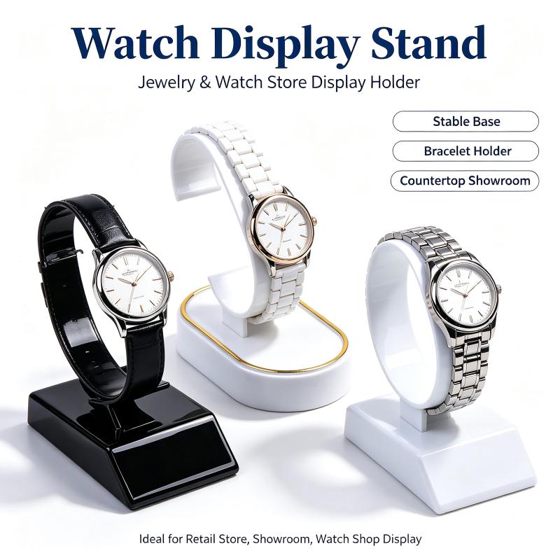 C-Ring Uhrenständer 2/4 Stück  – Jewelry And Watches Inc Bewertung und Preis
