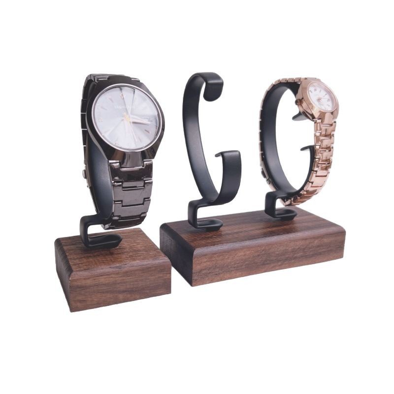 Holz-Uhrenhalter in C-Form, Sc – Jewelry And Watches Inc Bewertung und Preis