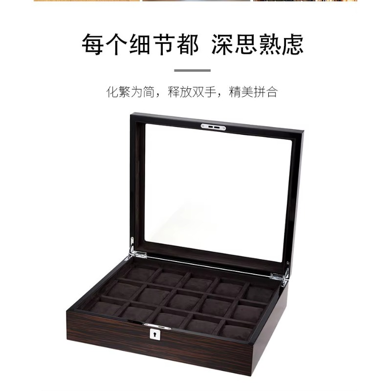 Hxl Holz-Klavierlack-Uhrenbox  – Watch Display Box Bewertung und Preis