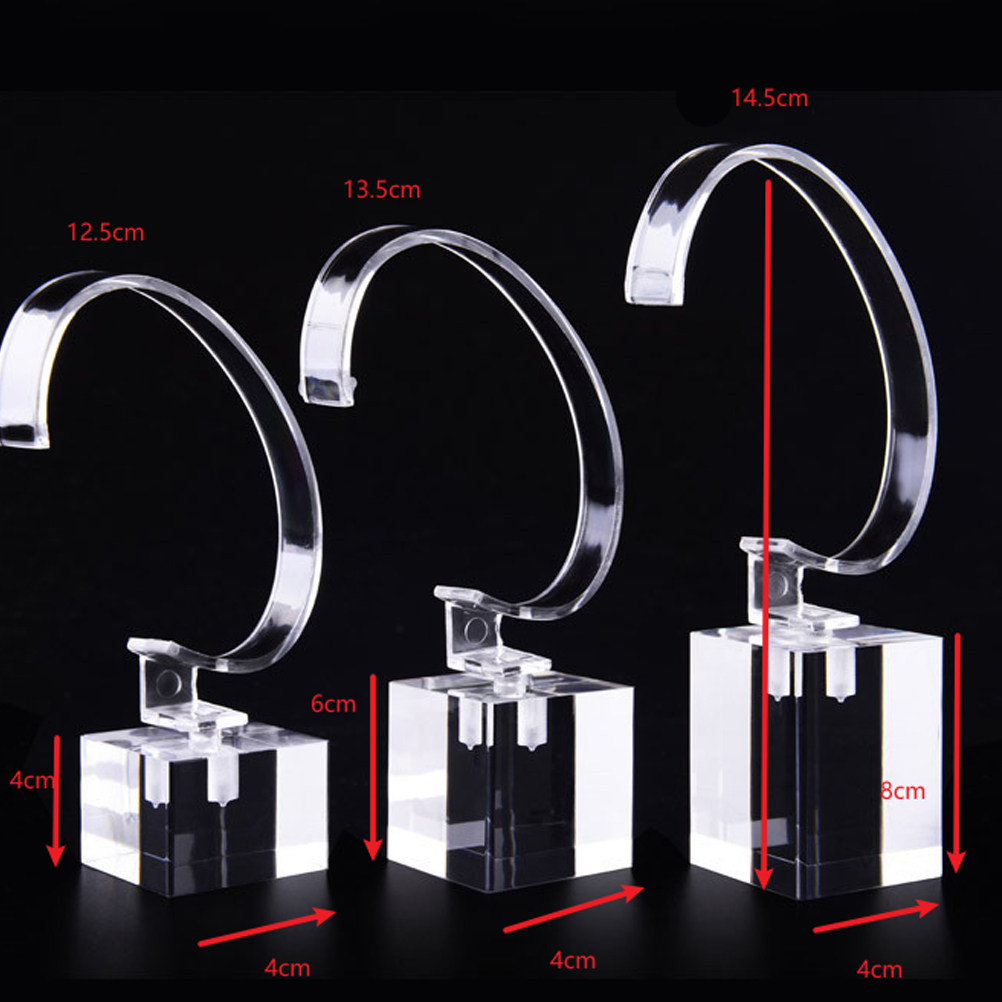 3 Stück C-förmiger Uhrenstände – Jewelry And Watches Inc Bewertung und Preis