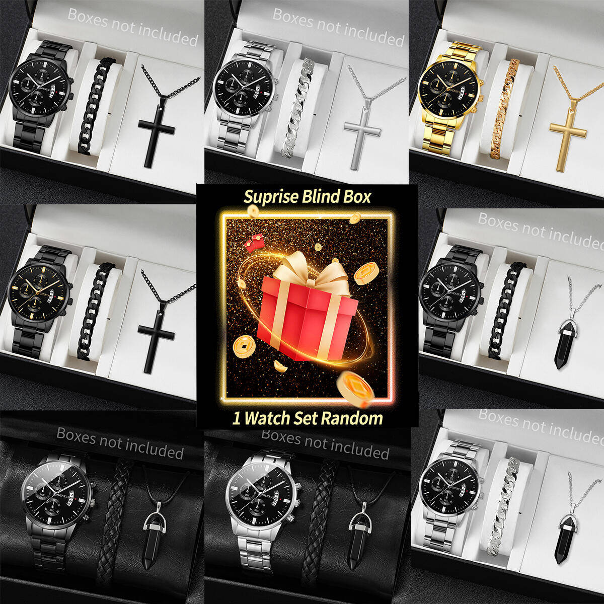 Überraschung Mystery Uhr Blind – Jewelry For Watches Bewertung und Preis